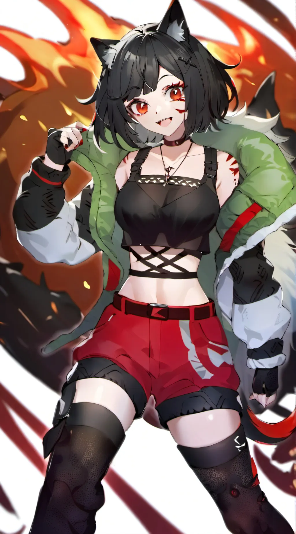 ai character: Hazbin  background