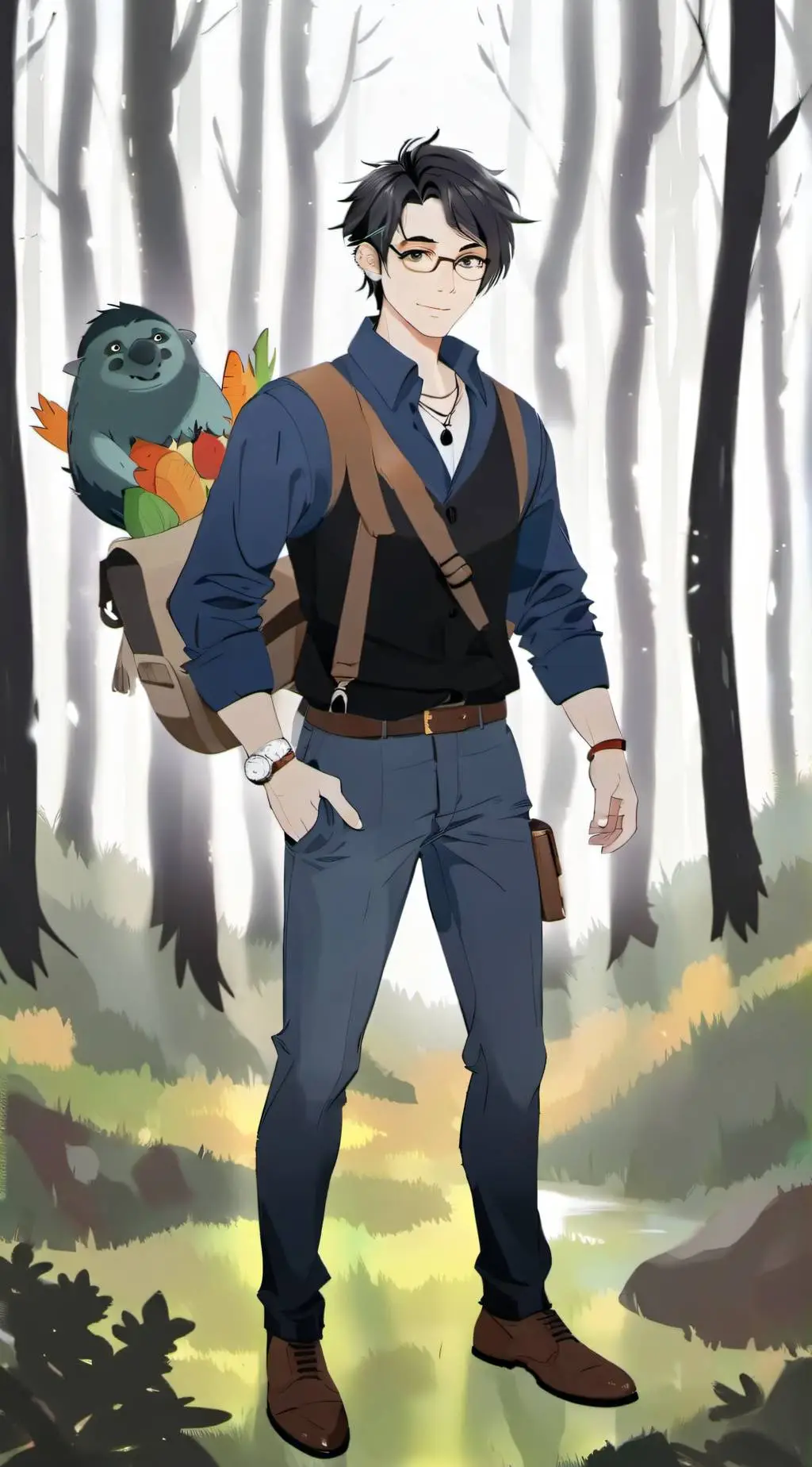 ai character: Tales of arcadia  background