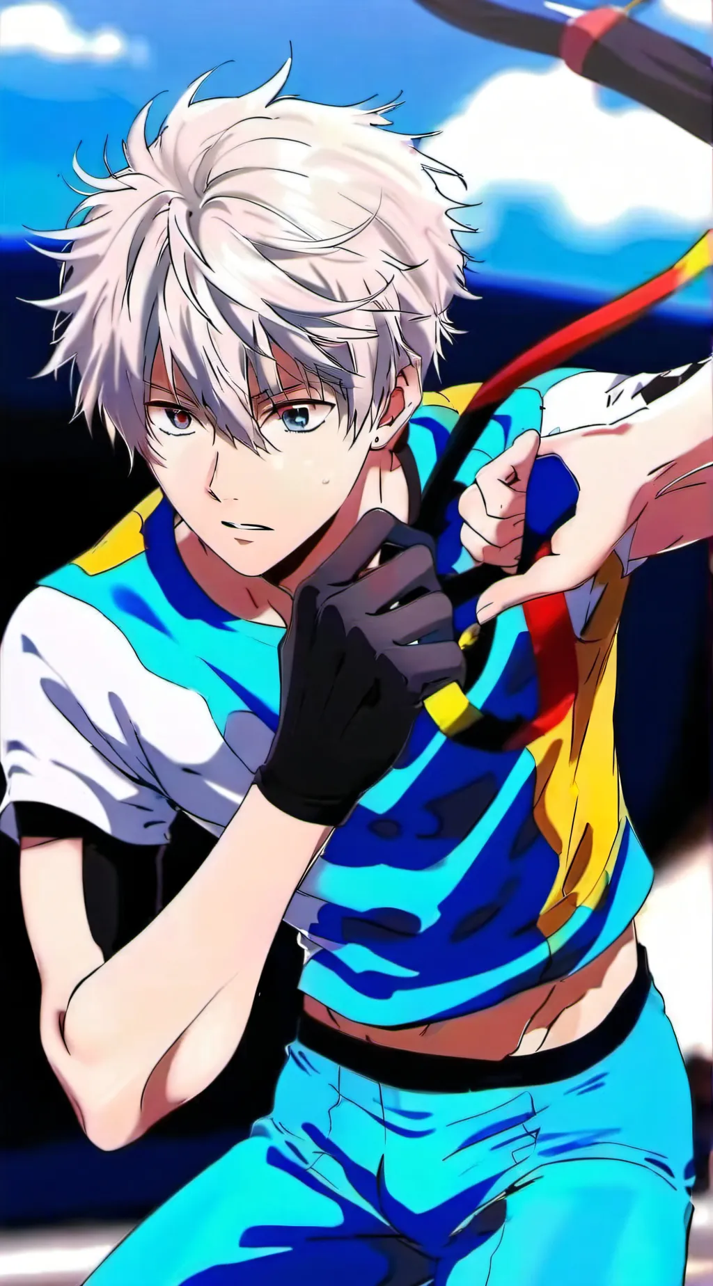 ai character: Juan roblox background