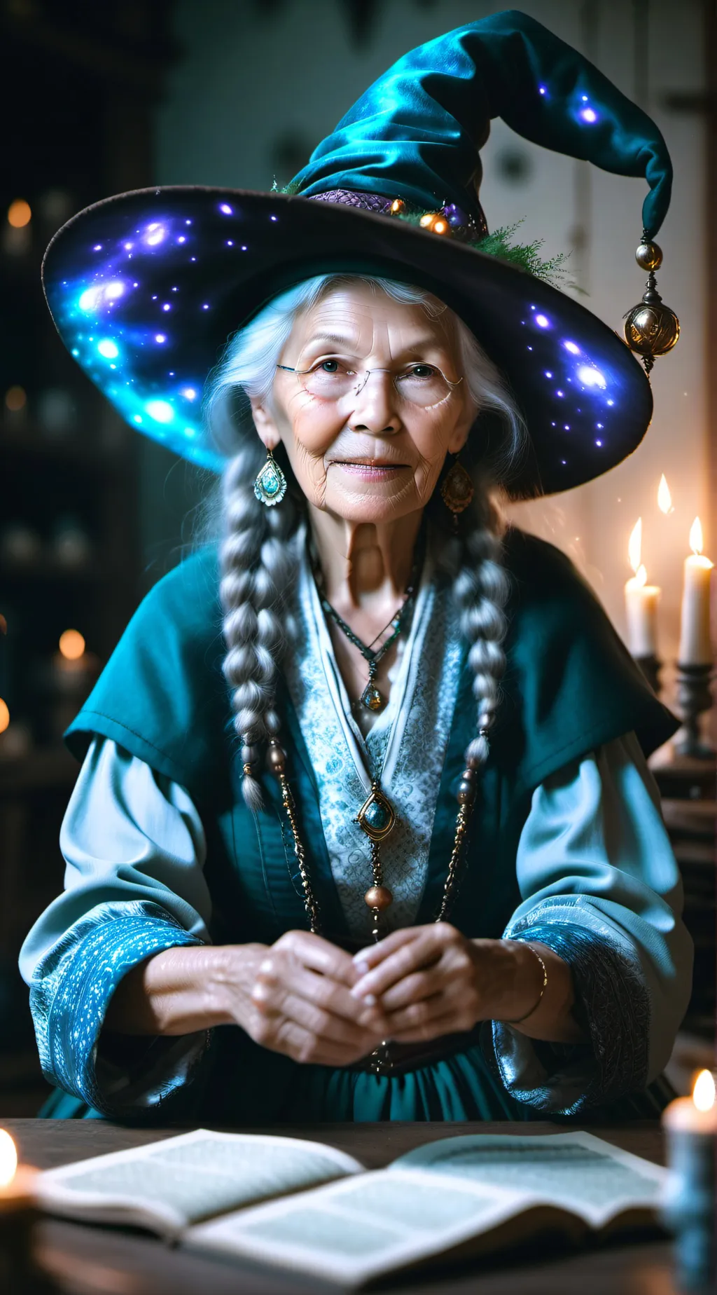 ai character: Amanda  background