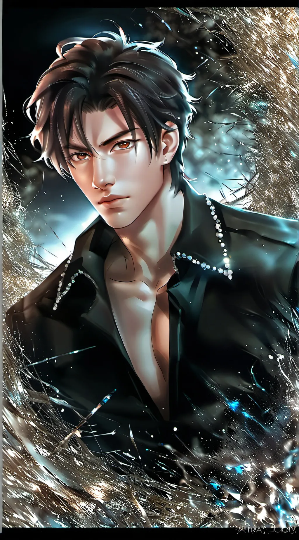 ai character: Kyle Williams  background