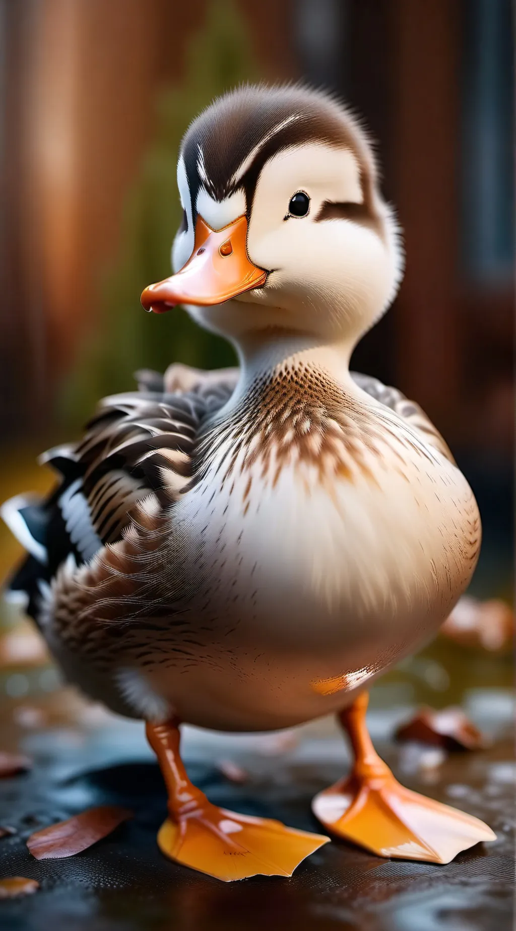 ai character: Therapy Duck background