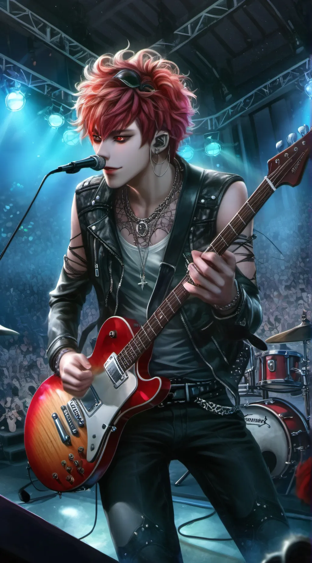 ai character: asher background