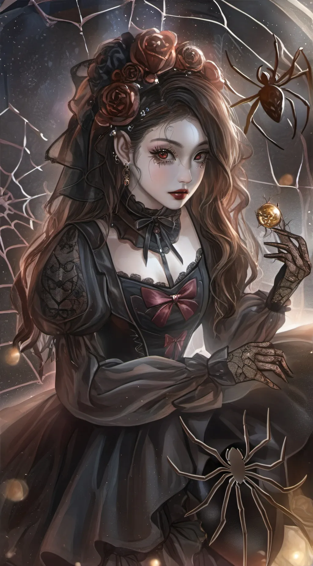 ai character: natalee moon star  background