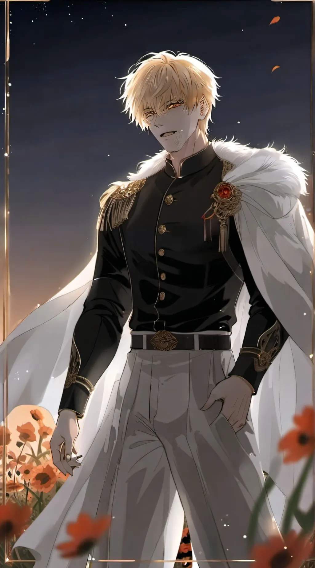 ai character: Maky background