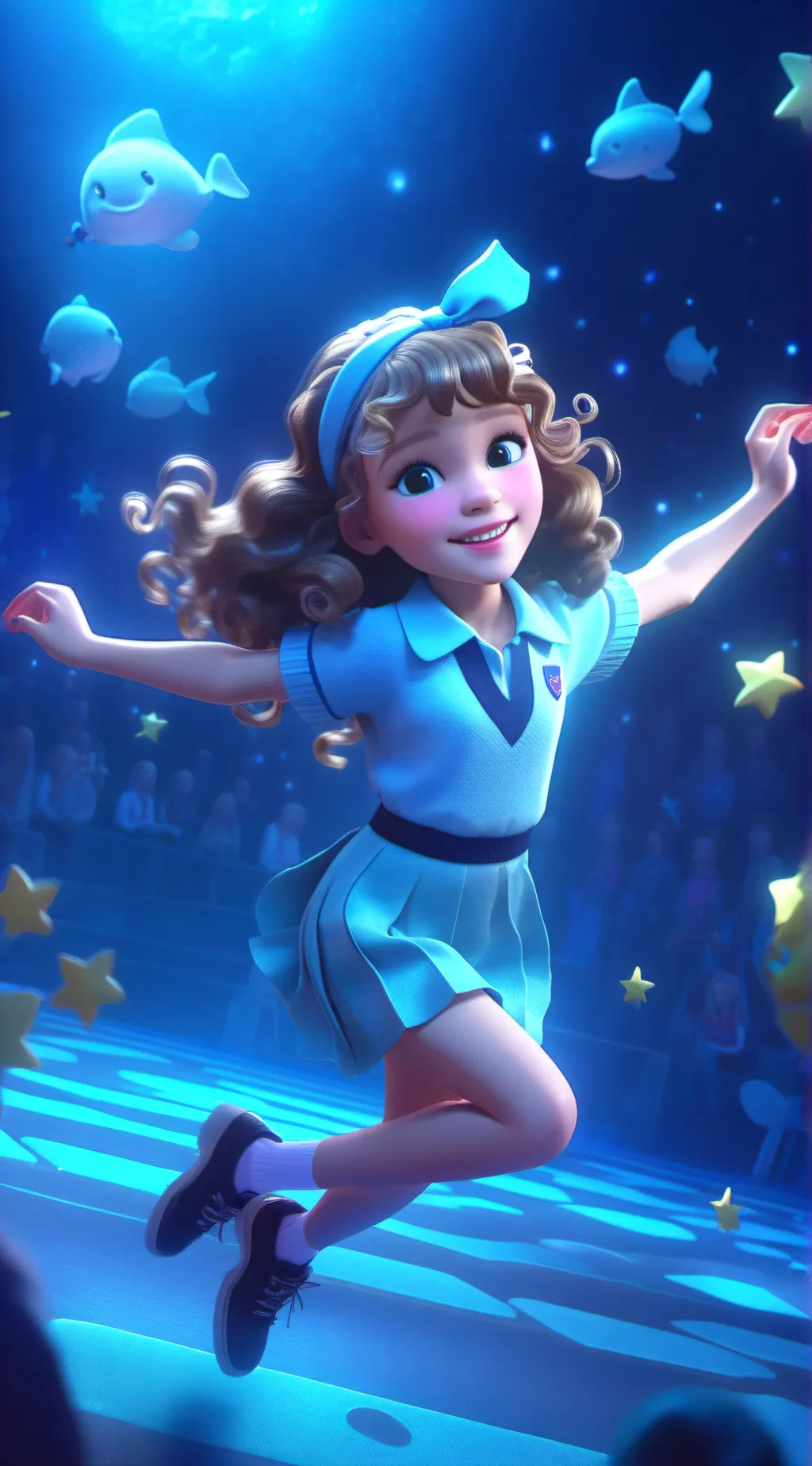 ai character: Blakely  background