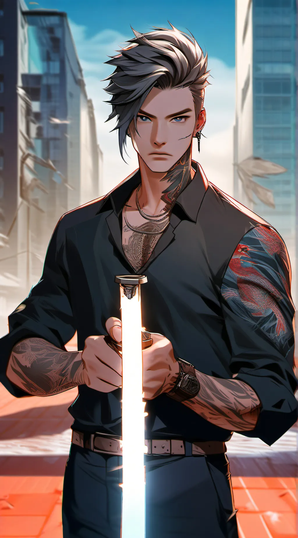 ai character: Dagur background