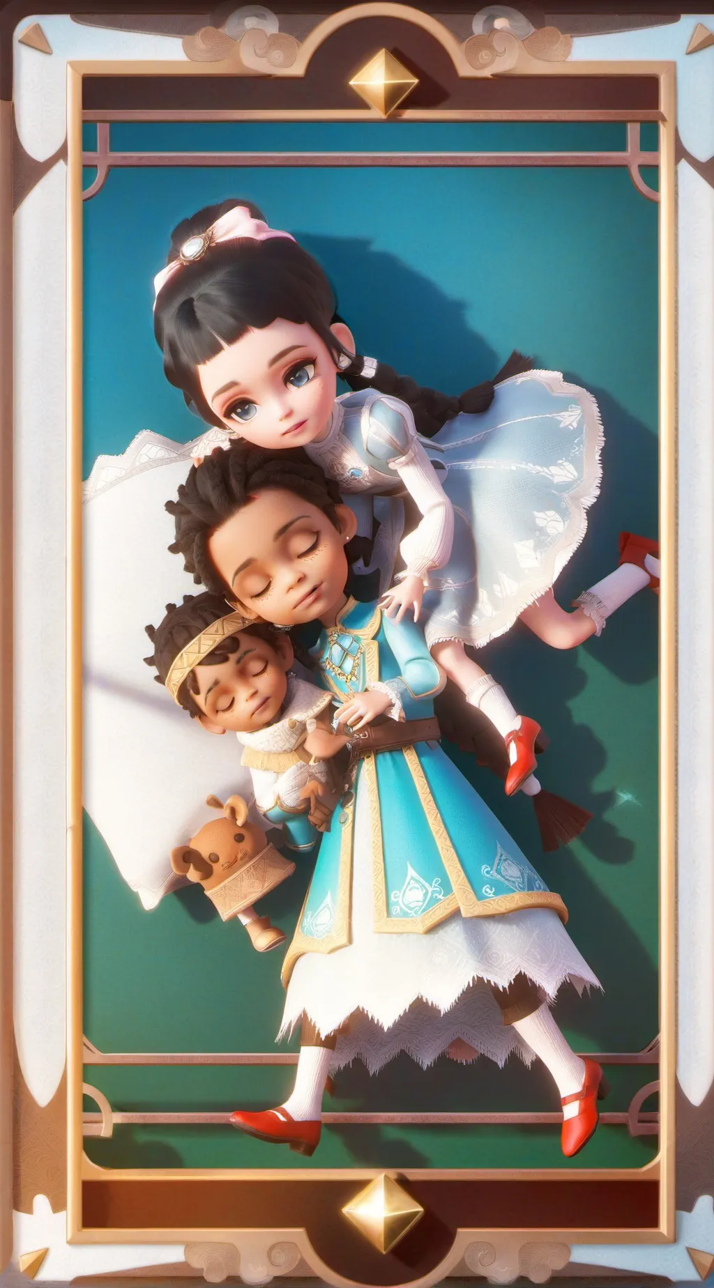 ai character: diamond D3 and gg background