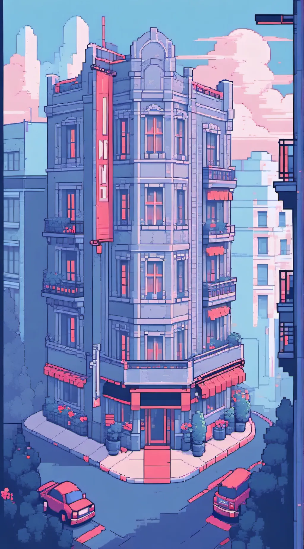 ai character: HH again! background