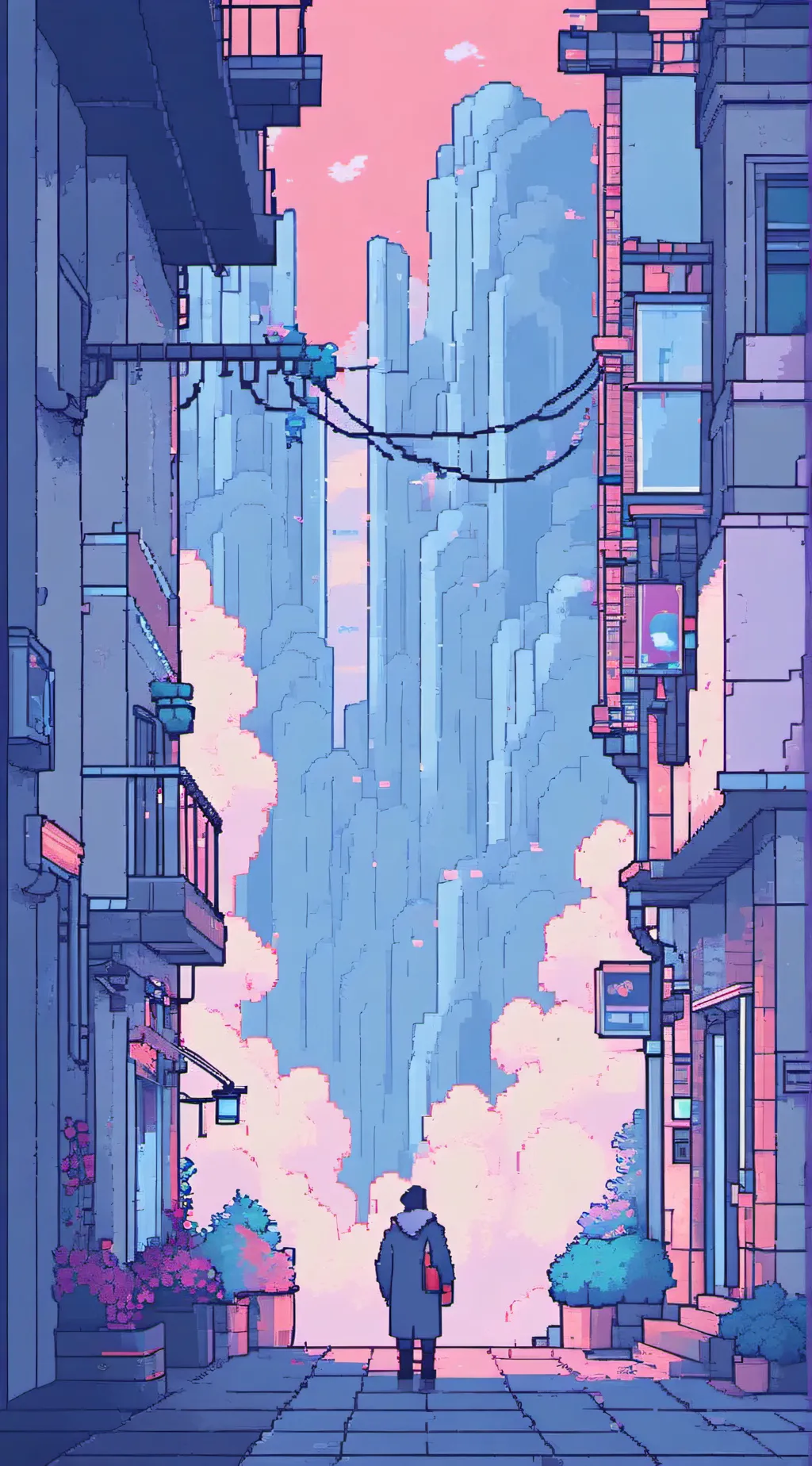 ai character: Drew {from tmf} background