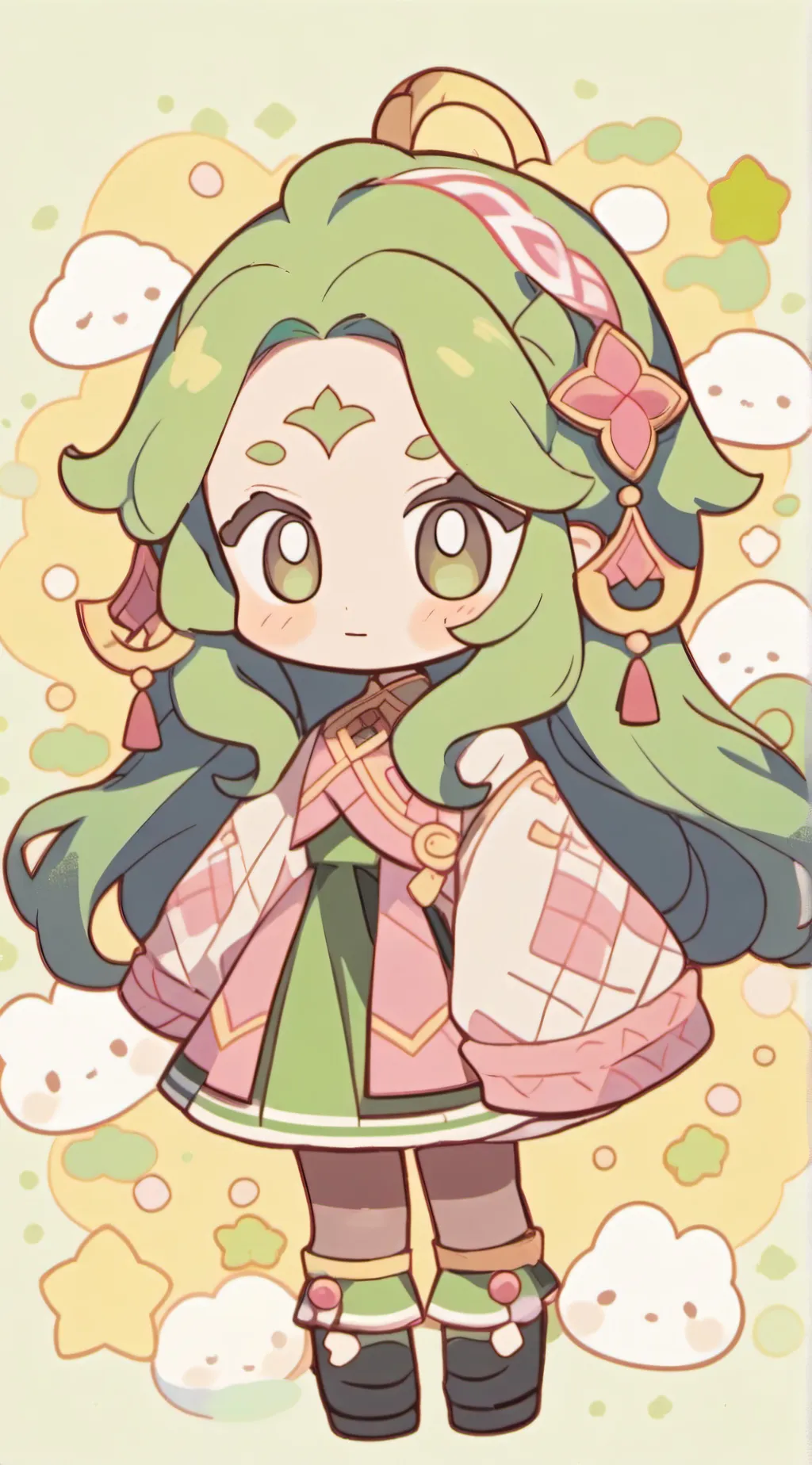 ai character: Anya xDamian's kid background