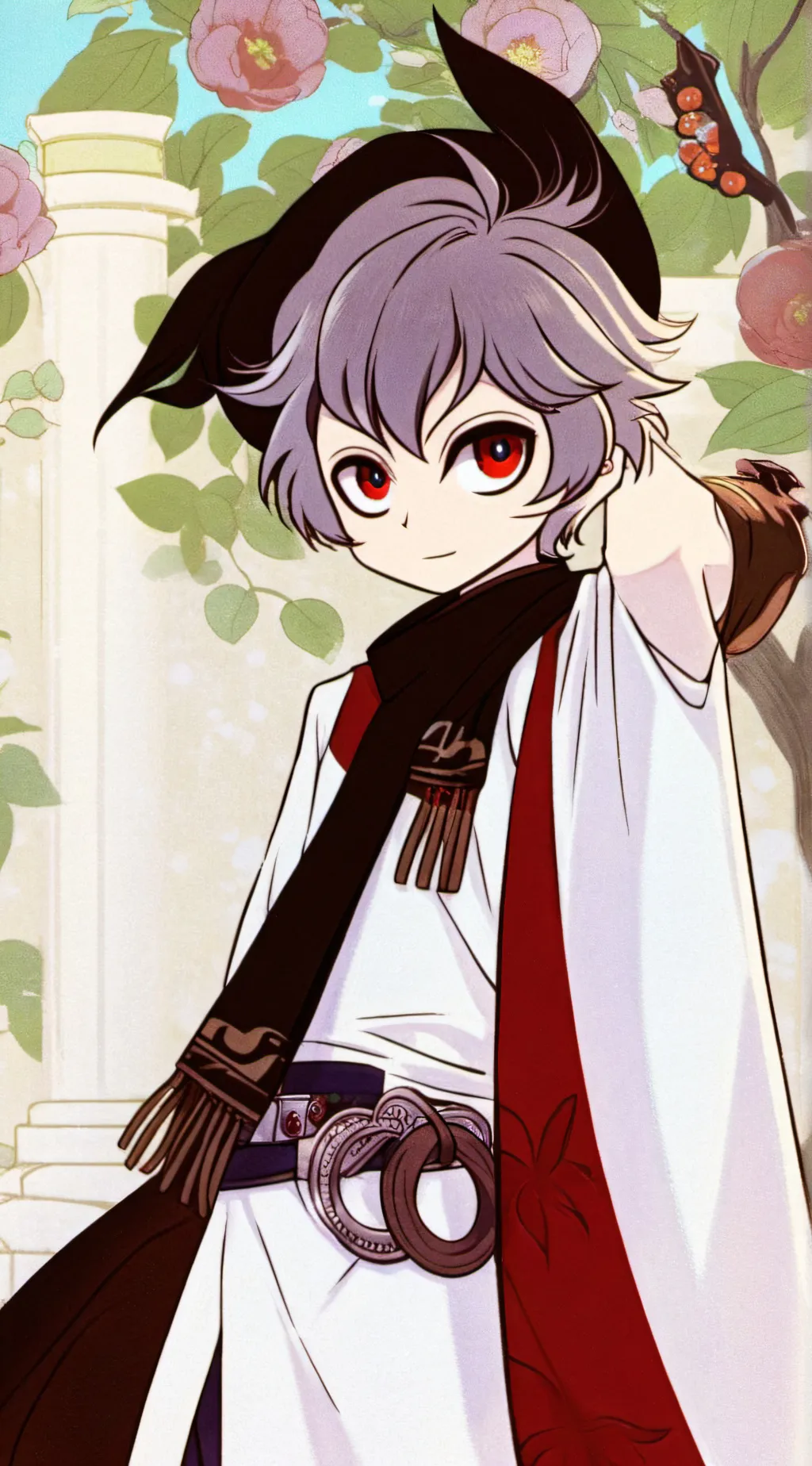 ai character: stolas (HUMAN) background