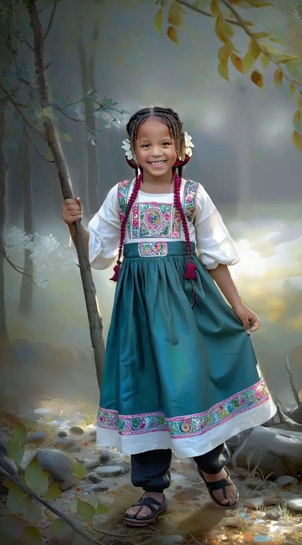 ai character: t'asia background