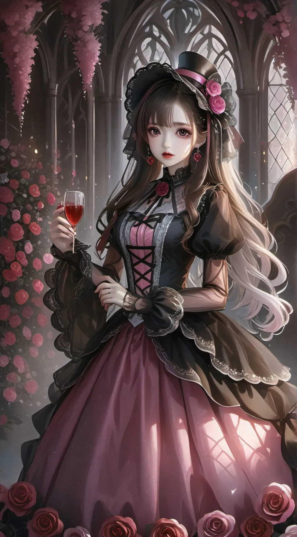 ai character: Lulu  background