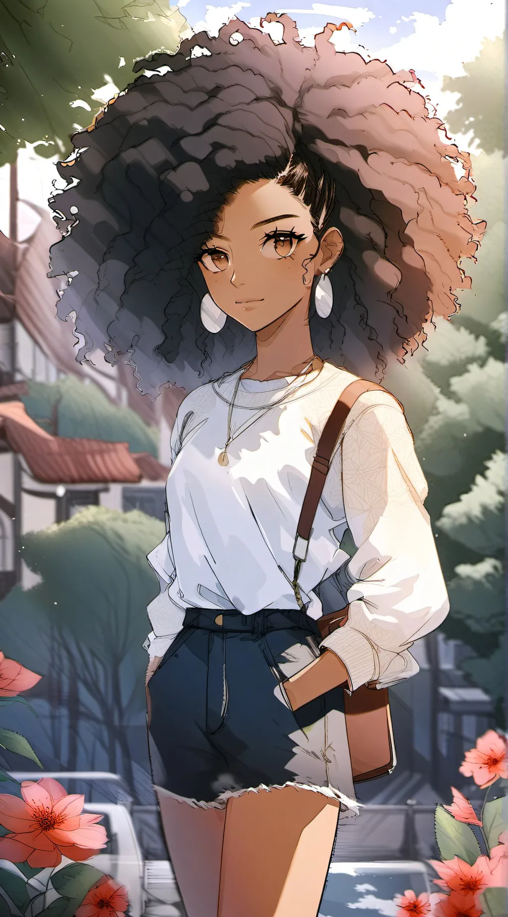 ai character: Zuri background