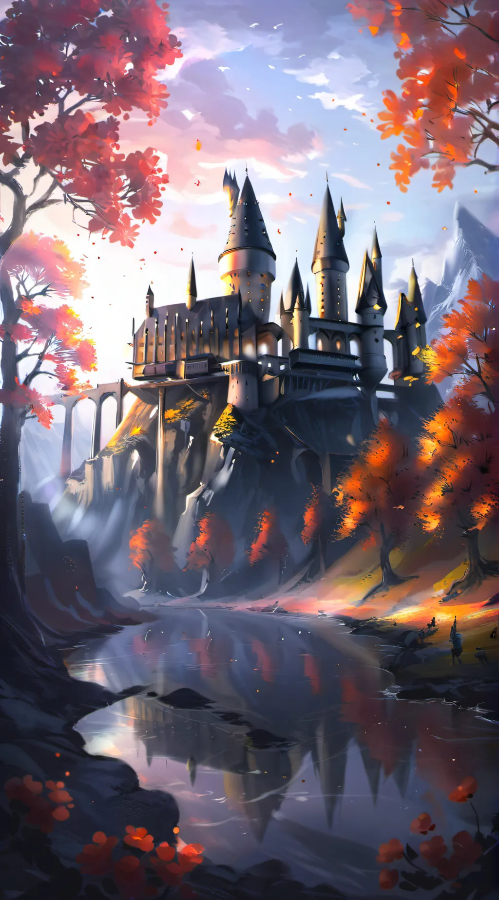 ai character: Hogwarts✮☪︎✮ background