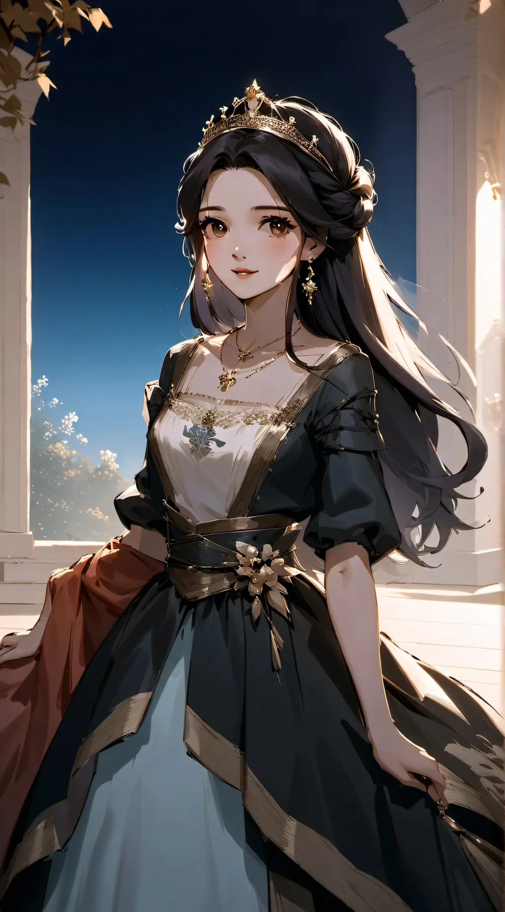 ai character: Athena background