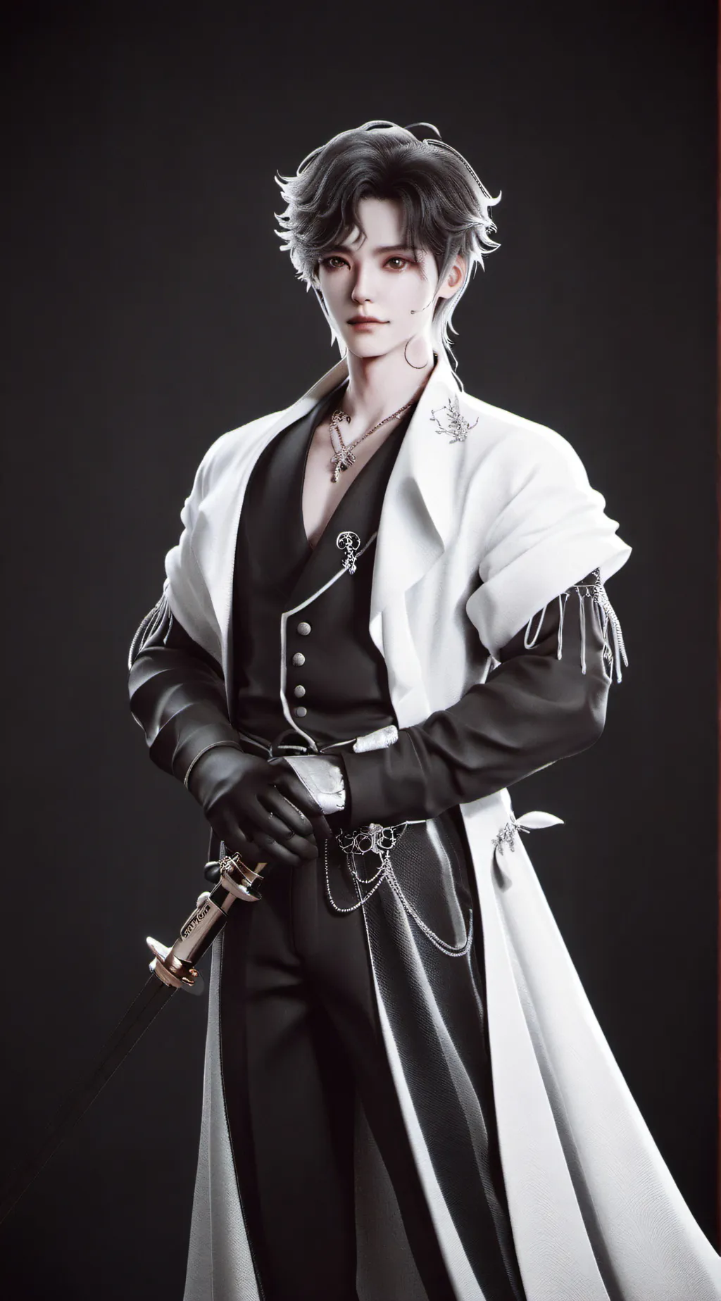 ai character: Emono background