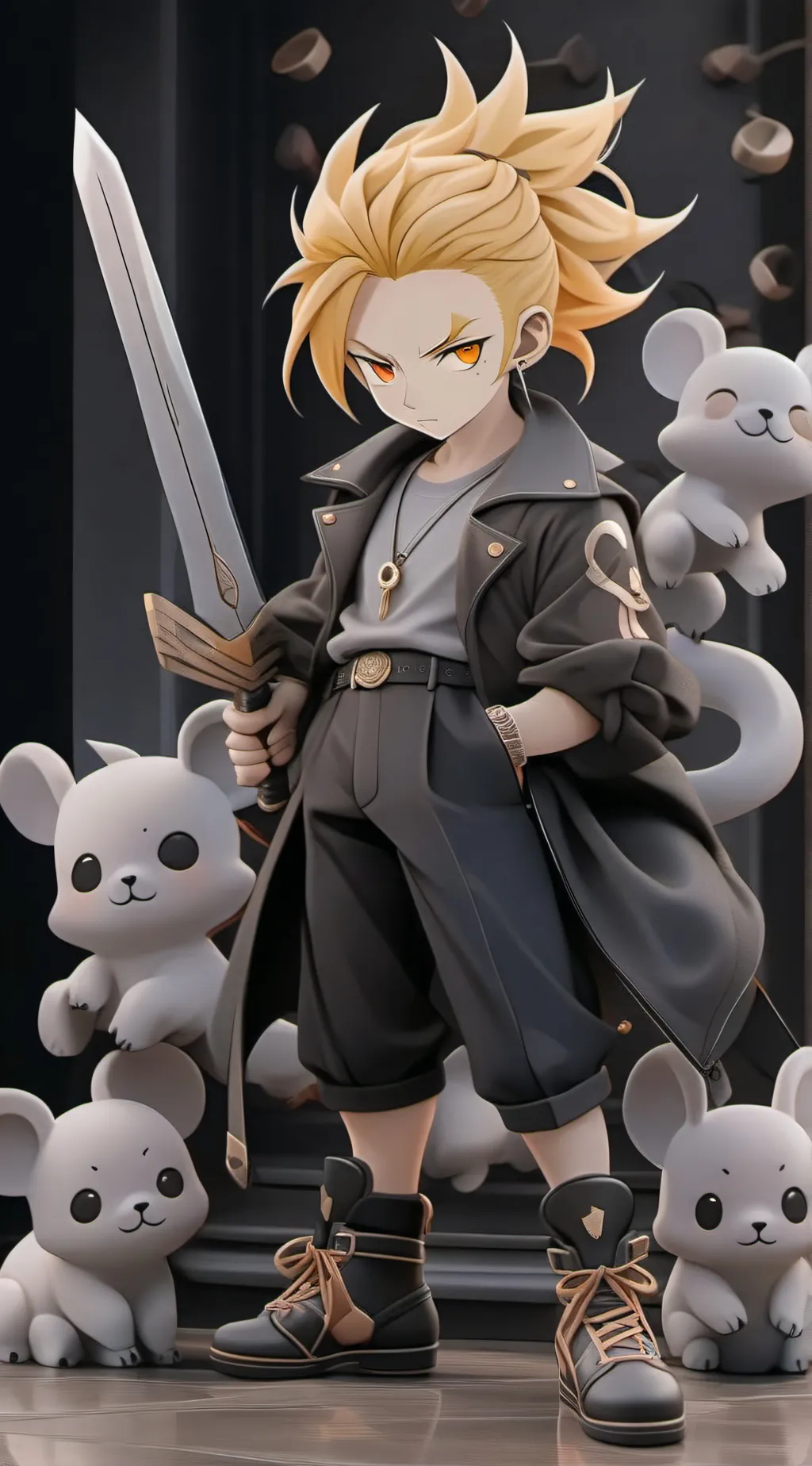 ai character: Tokyo revengers  background