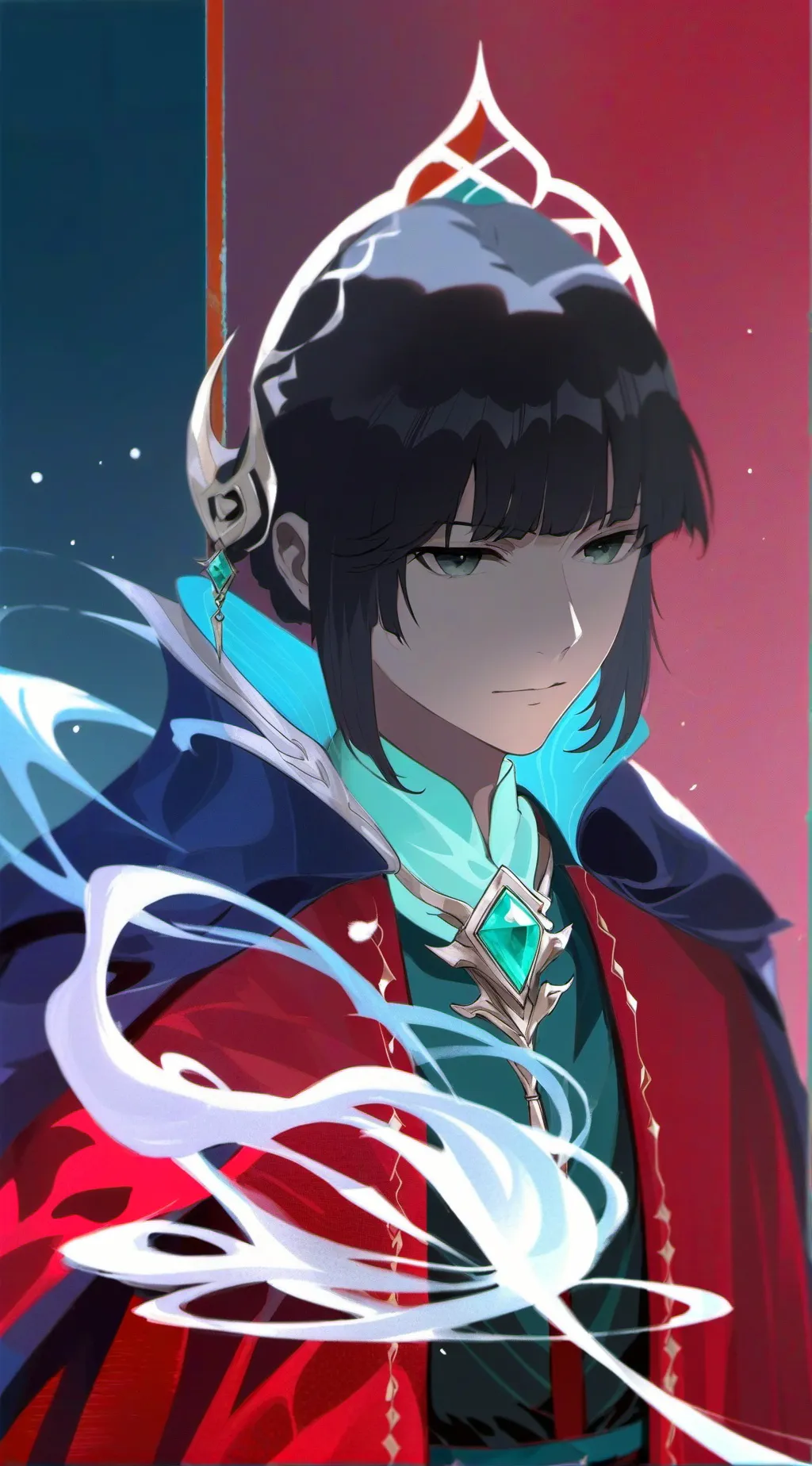 ai character: Ash background