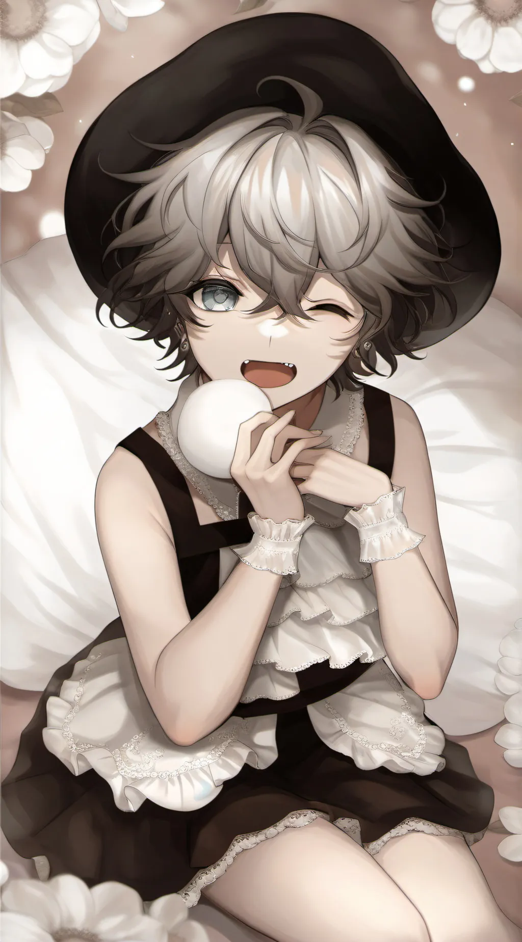 ai character: 🫧bubble🫧 background