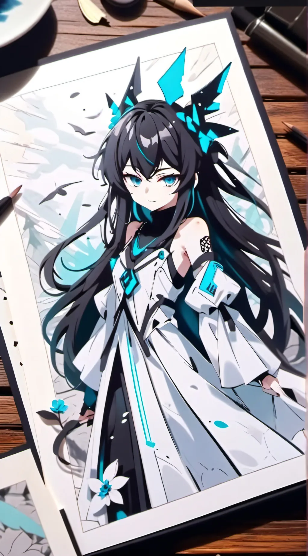 ai character: demon muichiro  background