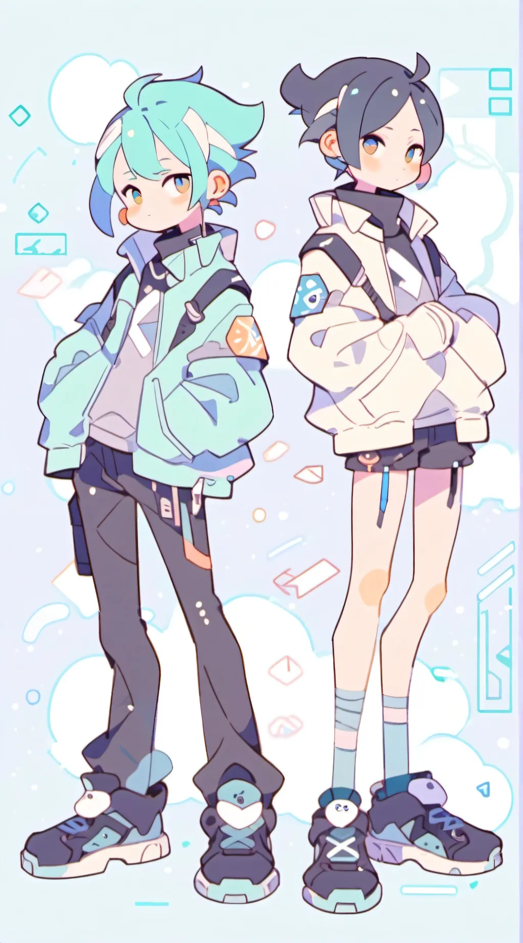 ai character: Kids background