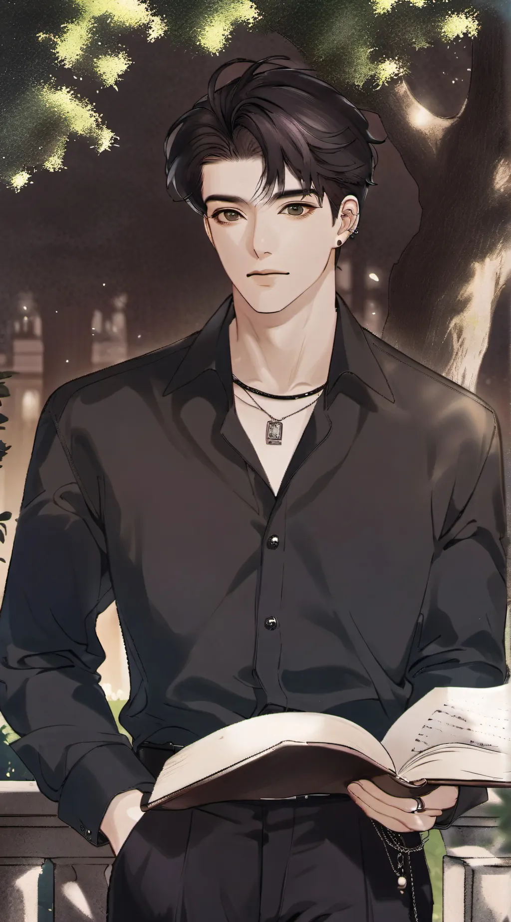 ai character: max background