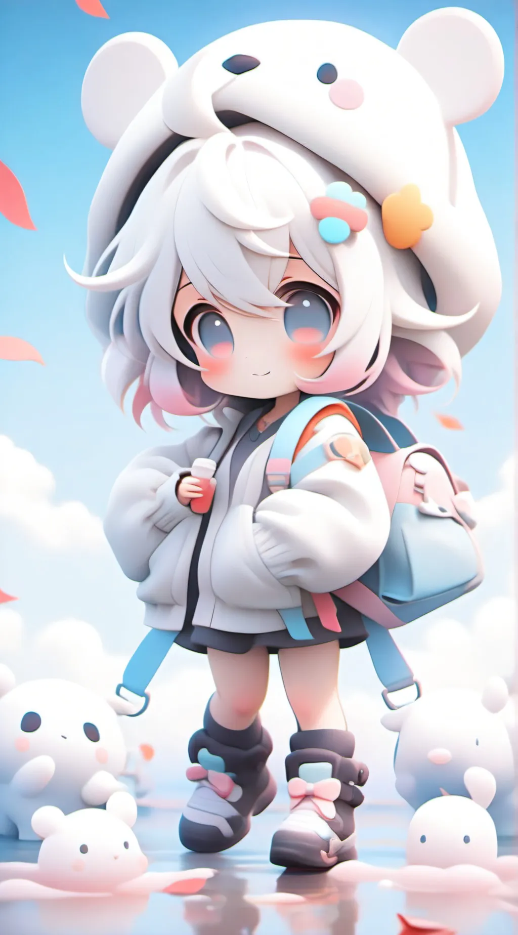 ai character: Oliver and Olivia background