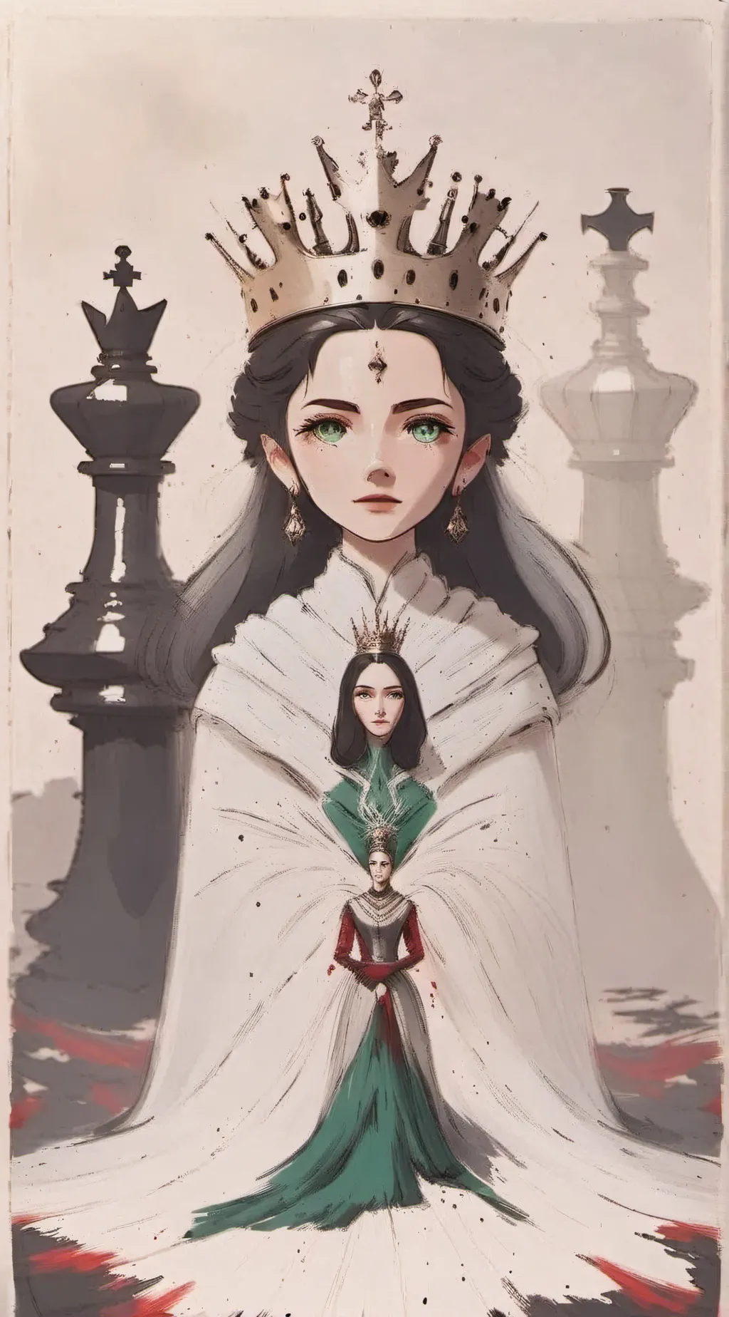 ai character: Queenie background
