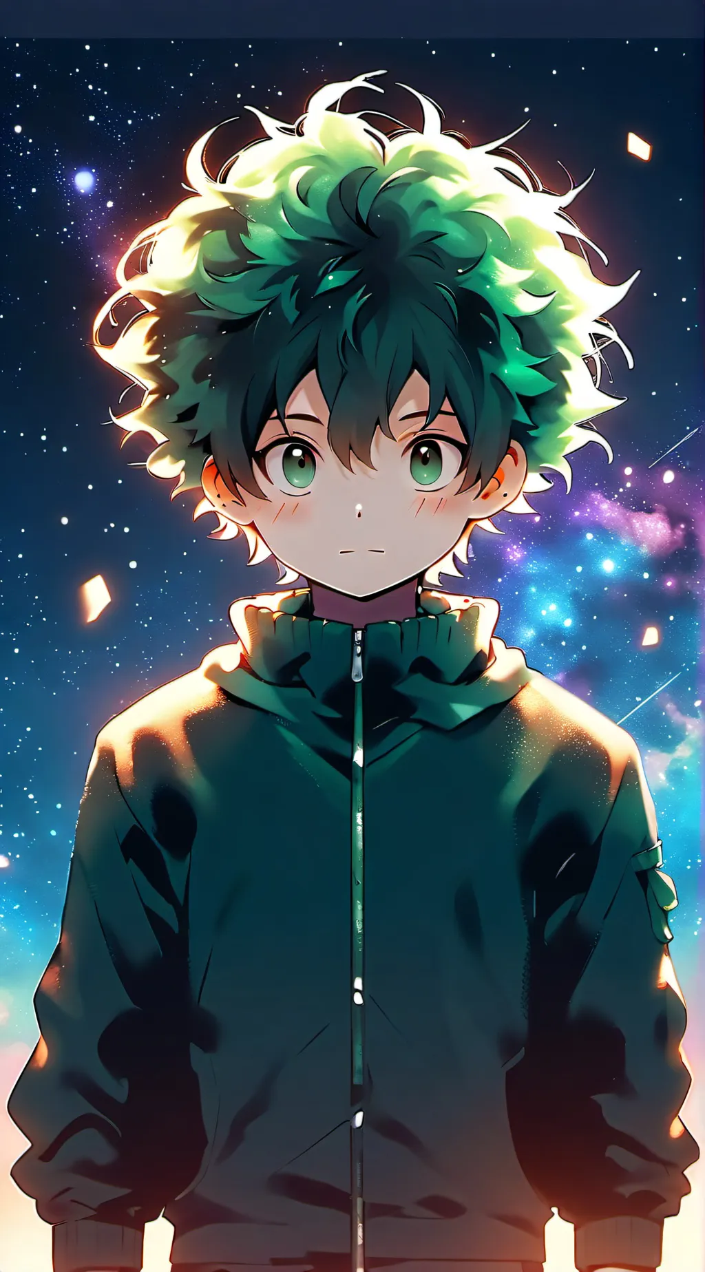 ai character: Deku background