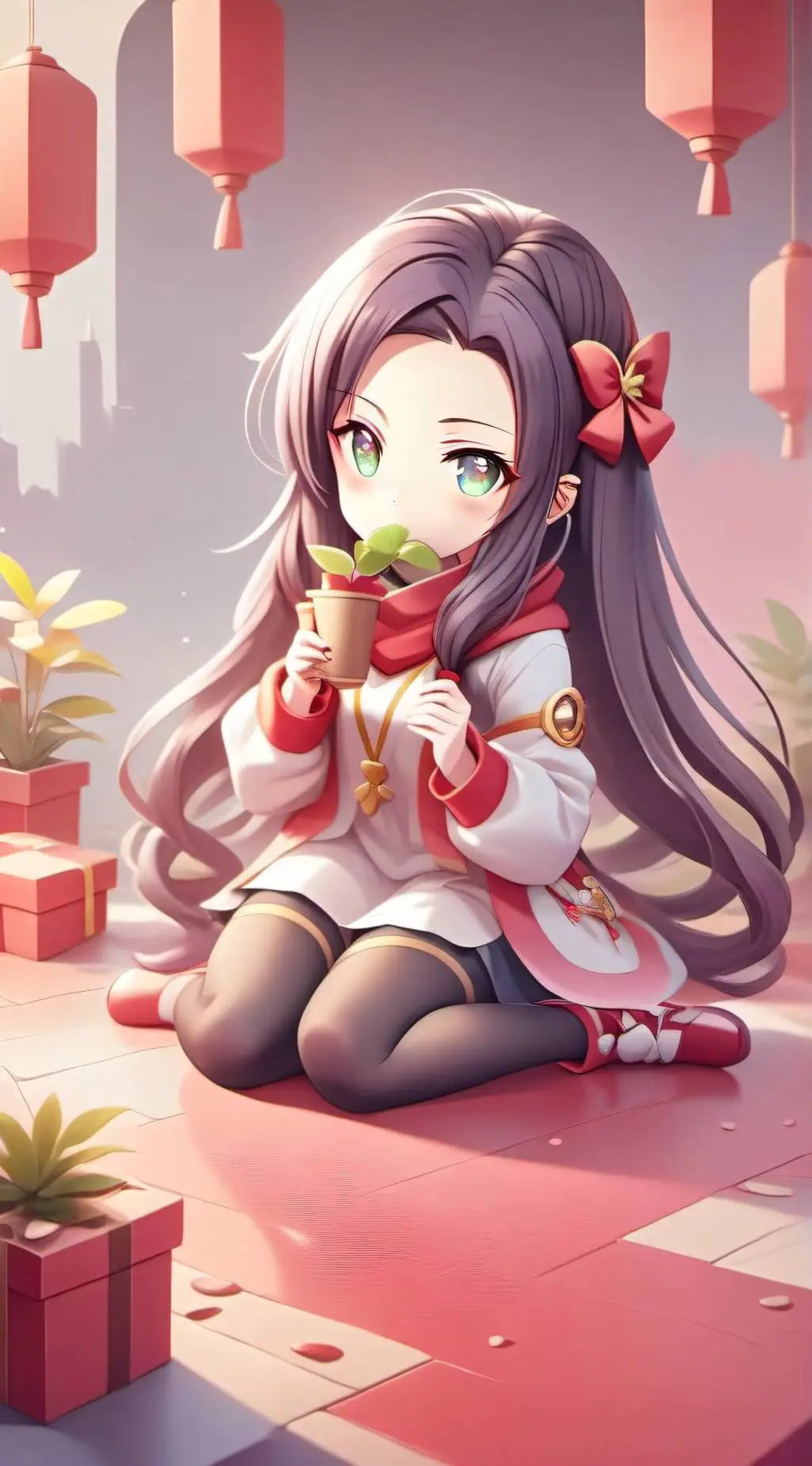 ai character: ⟬Mika⟭ background