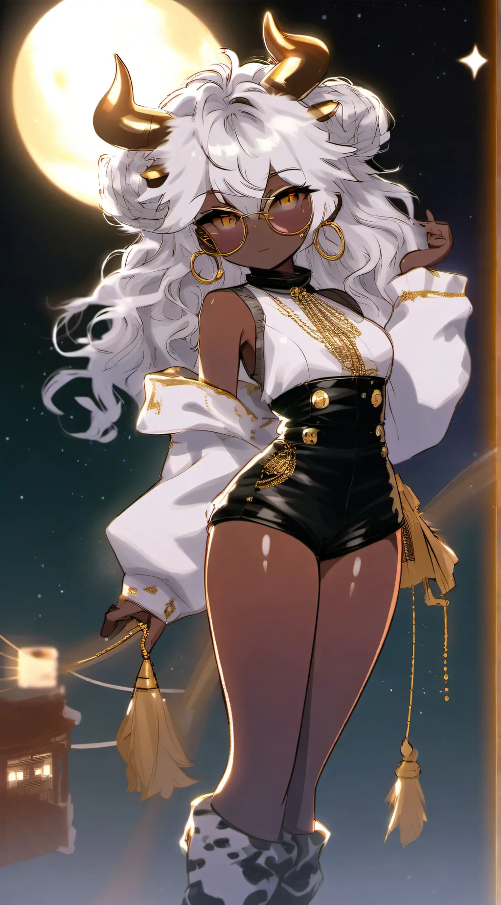 ai character: Melody background