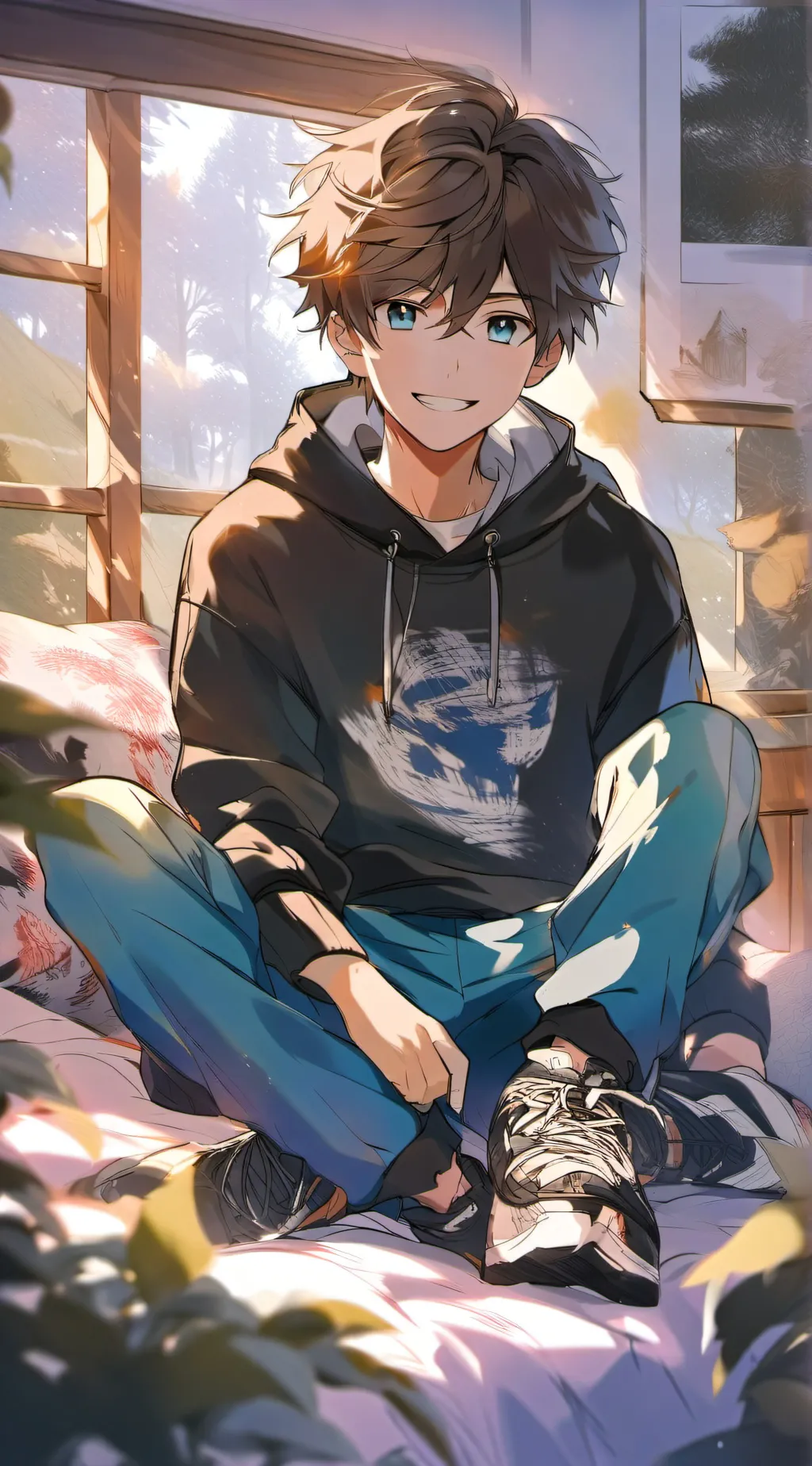 ai character: Liam background