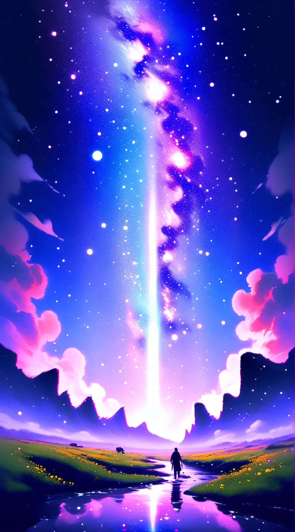 ai character: Vees background