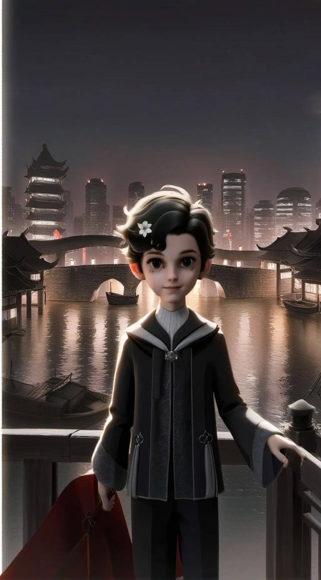 ai character: andrea background