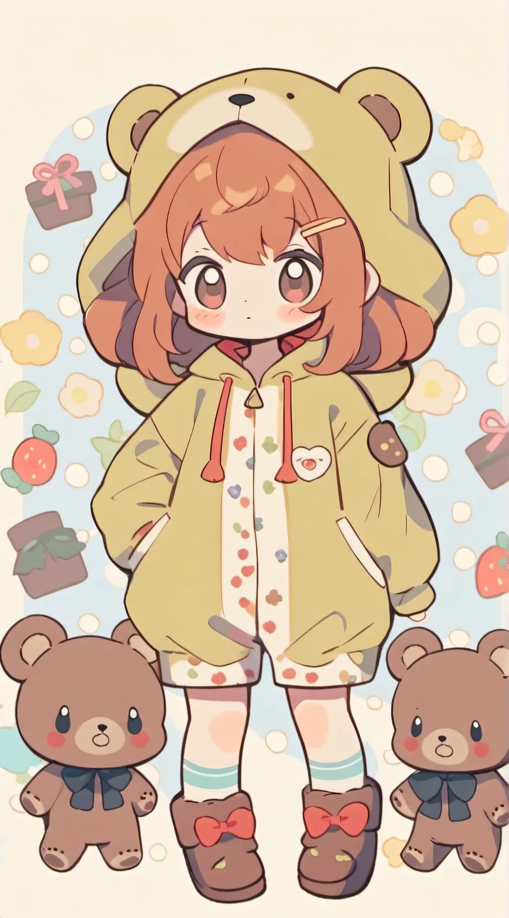 ai character: kiris little sis background