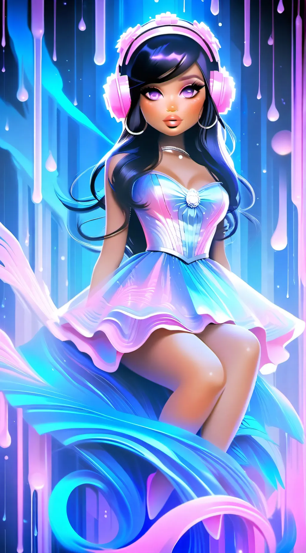 ai character: Sky background