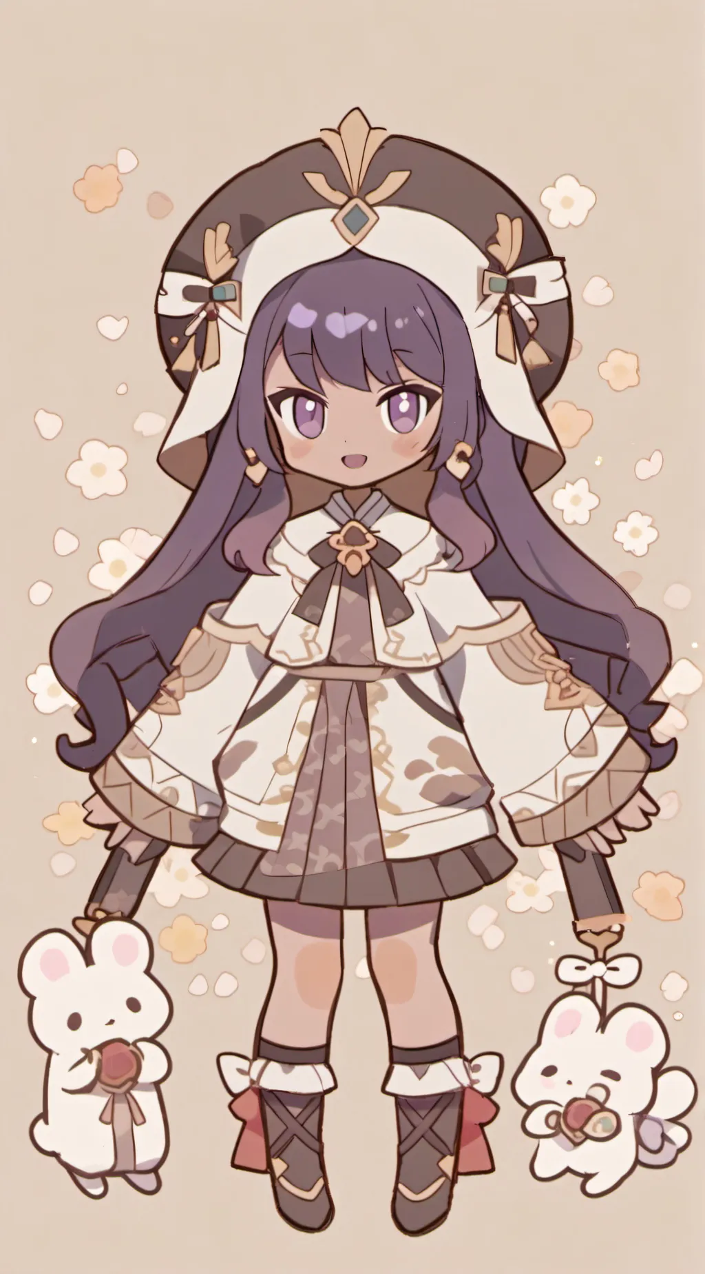 ai character: chibbi hh background