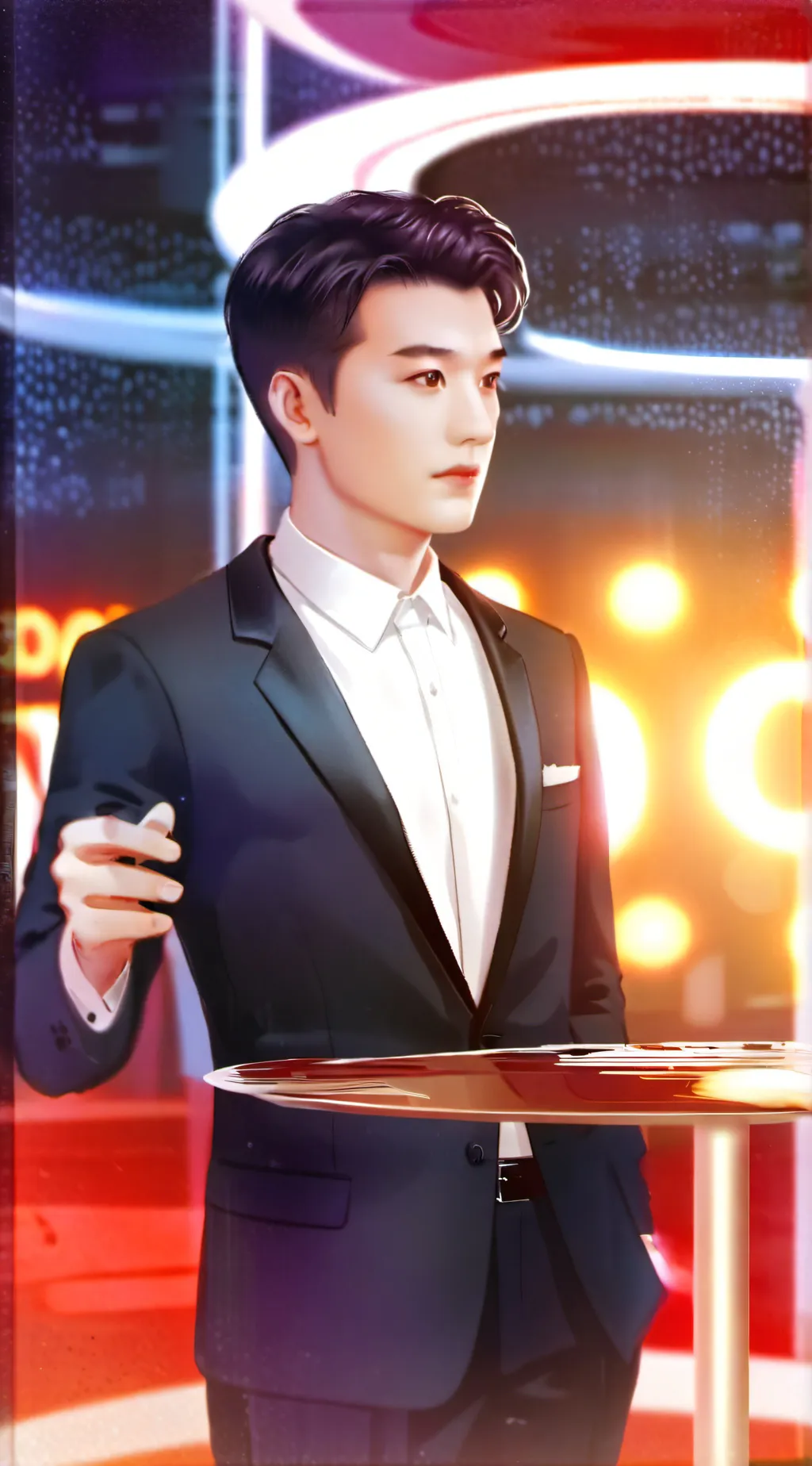 ai character: daddy I love you background