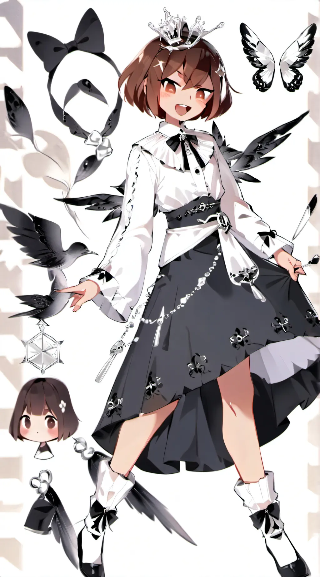 ai character: mha  background