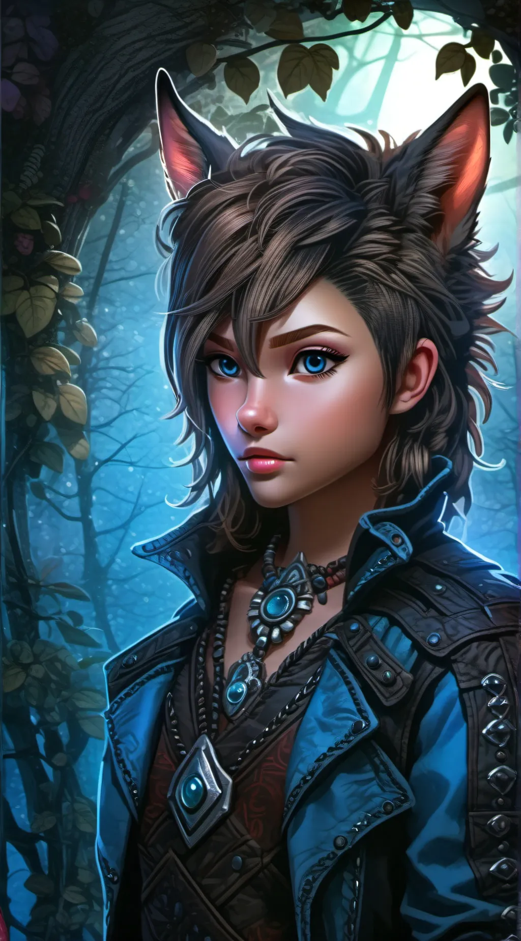 ai character: Buttons background