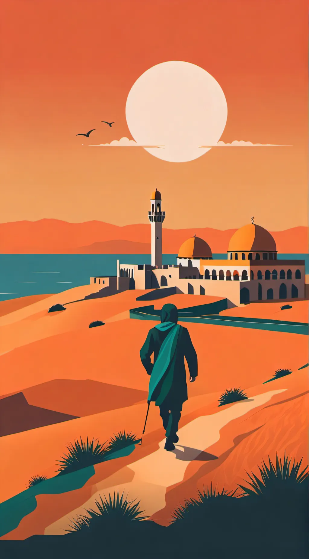 ai character: ahmad kasim background