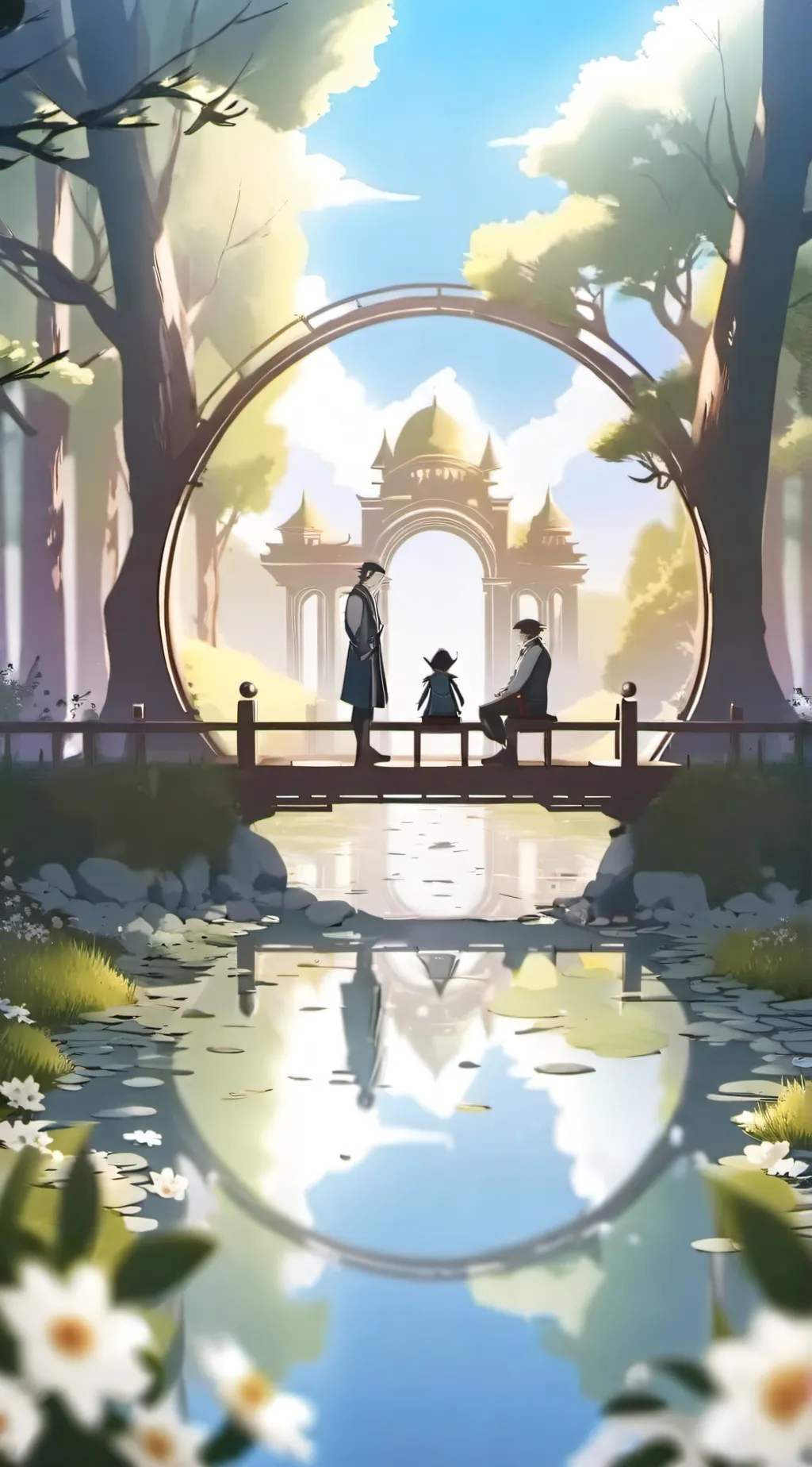 ai character: Animeportal background