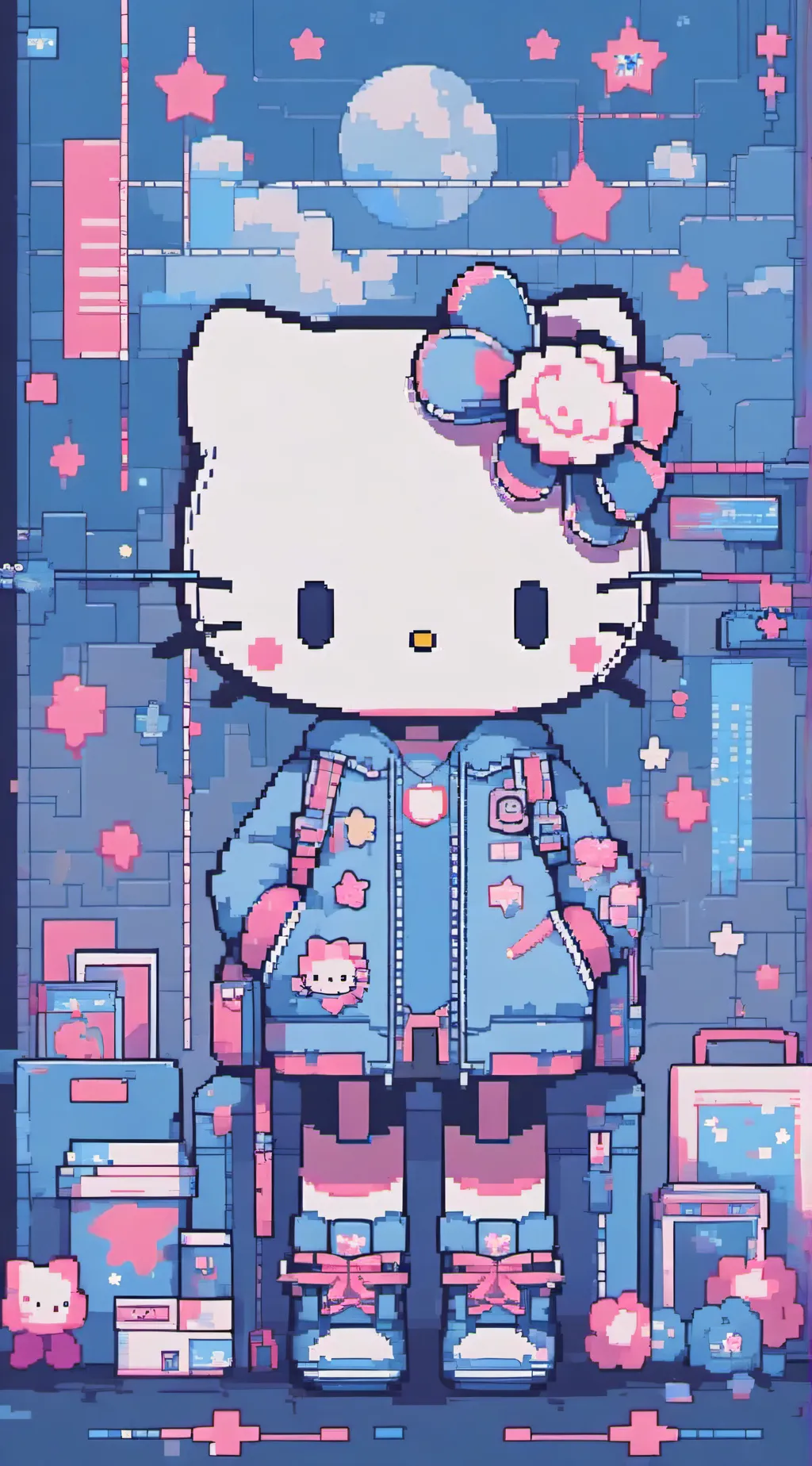 ai character: mha doing chores background