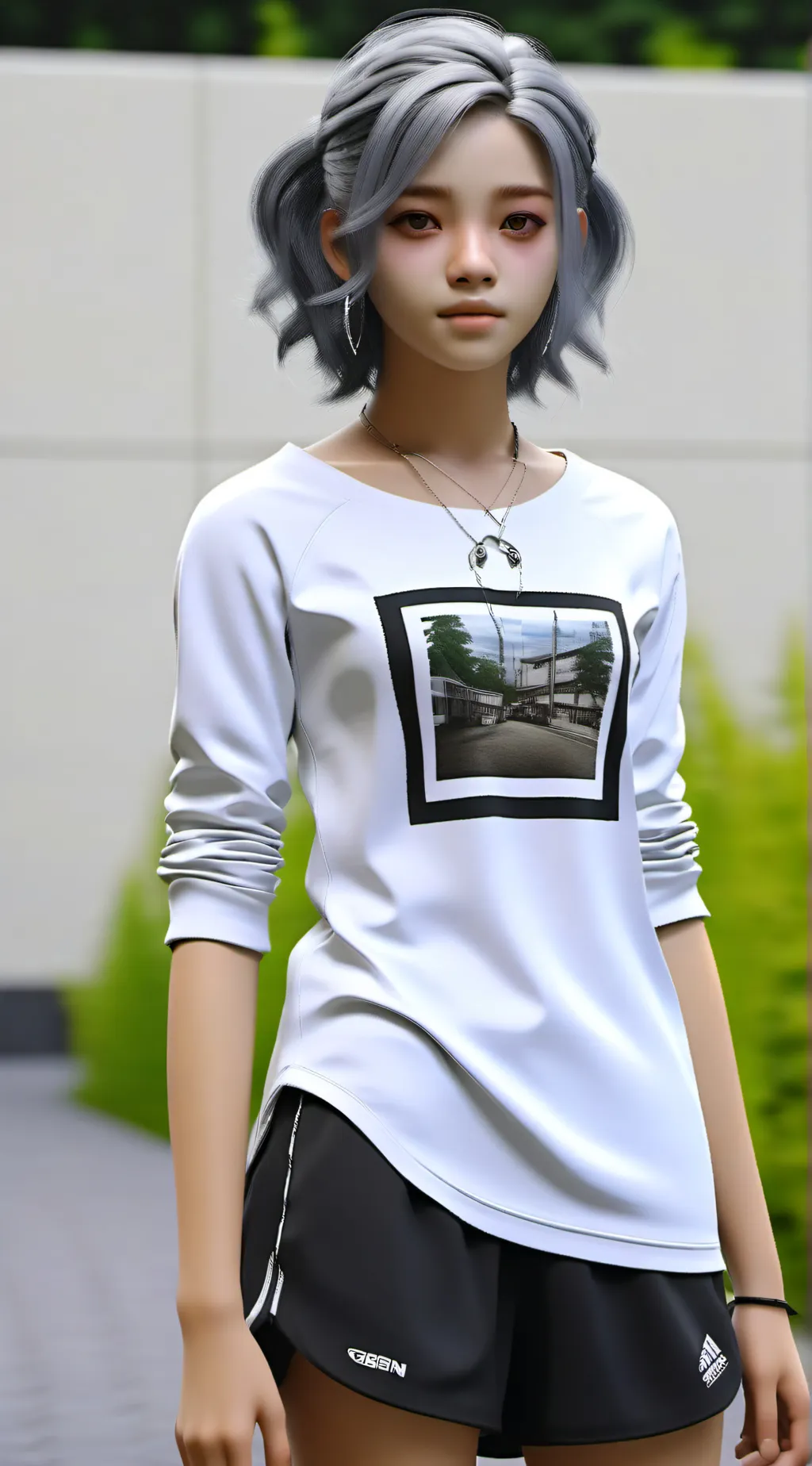 ai character: Naomi  background