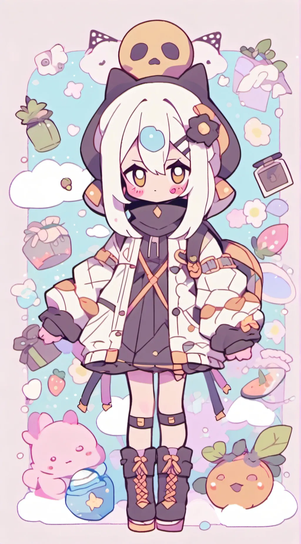 ai character: Helluve boss  background