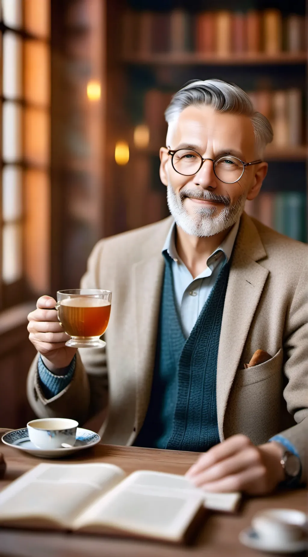 ai character: Benjamin background