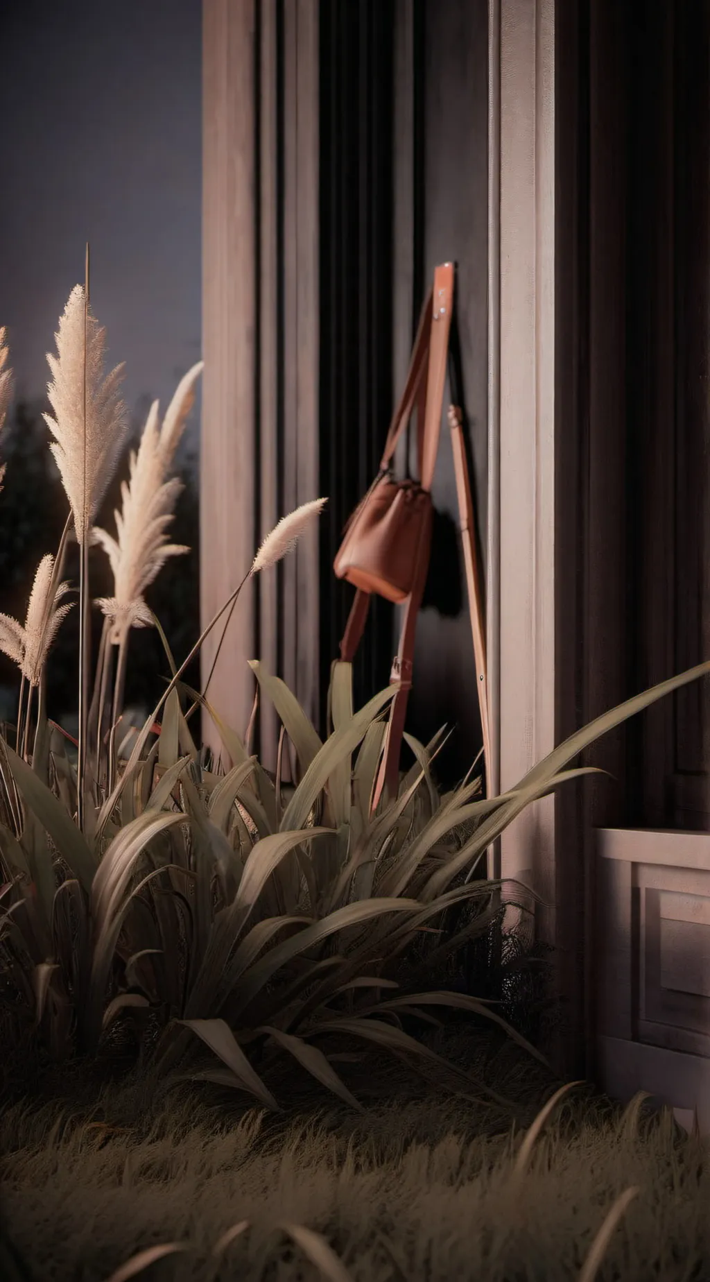 ai character: Go touch grass background