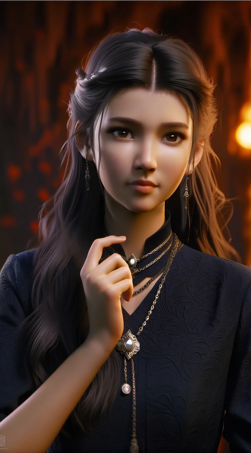 ai character: Skz Shwe Kyaw Zin background